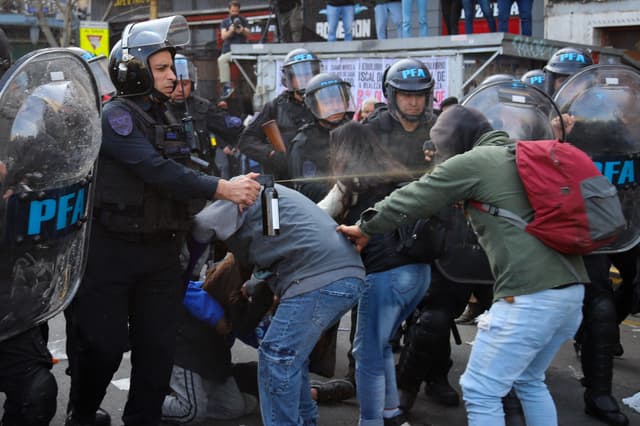 Mobilization and repression in the Milei era